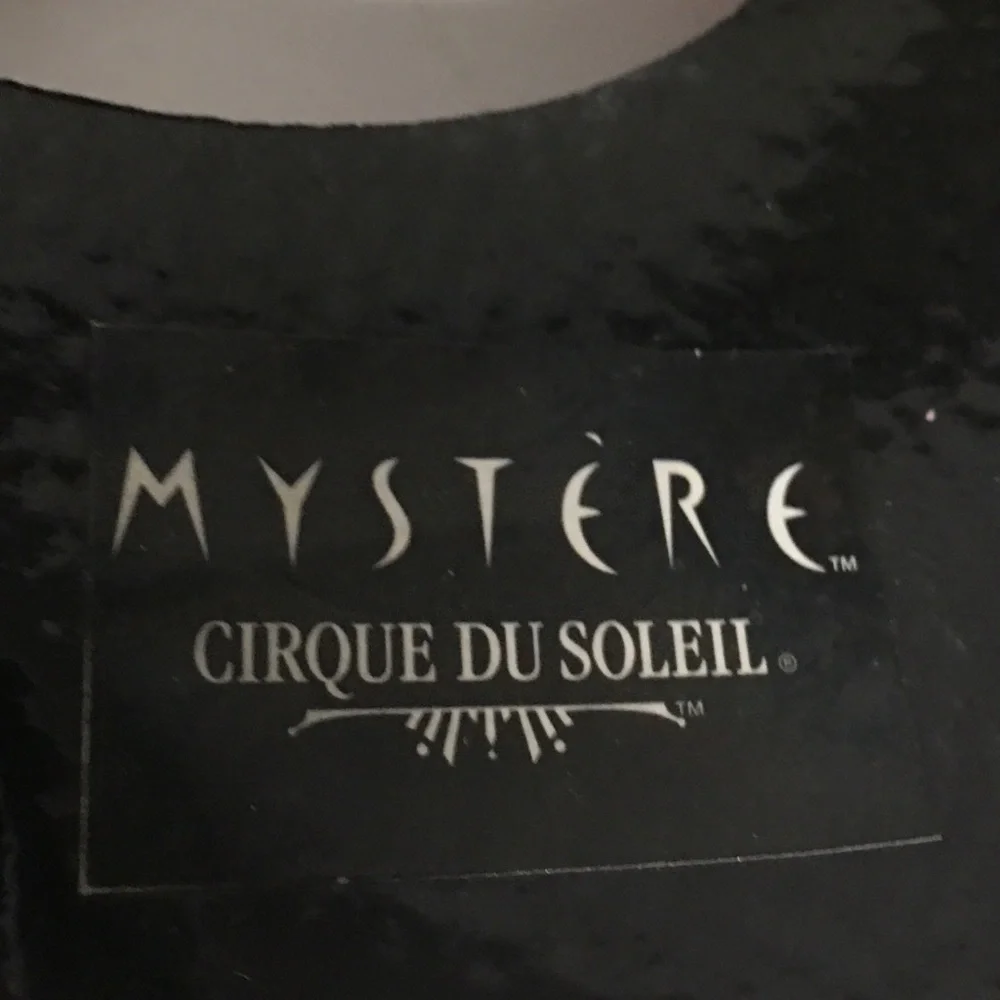 Colorful Mystere Cirque DuSoleil Half Mask The Lizards Plastic Ribbon Ties NWT